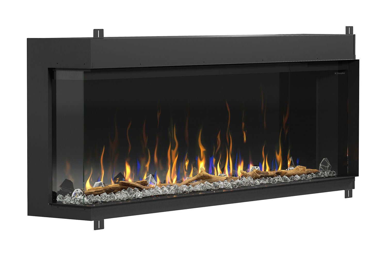 Dimplex IgniteXL Bold 60" Smart Linear Multi - Side View Built - In Electric Fireplace - Electric Fireplace by Dimplex | Buy at Agent BBQ