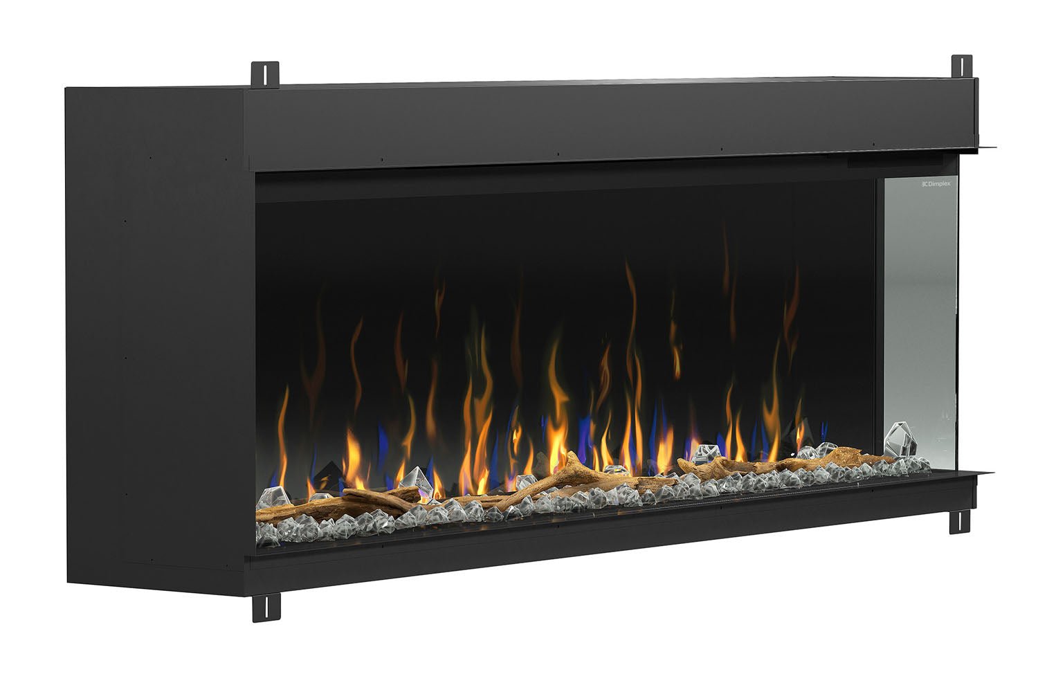 Dimplex IgniteXL Bold 60" Smart Linear Multi - Side View Built - In Electric Fireplace - Electric Fireplace by Dimplex | Buy at Agent BBQ