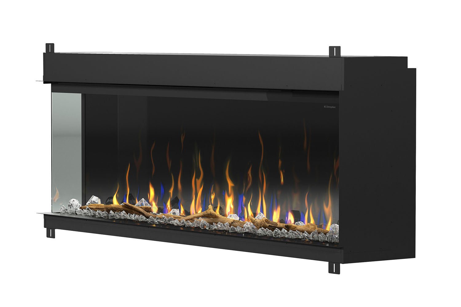Dimplex IgniteXL Bold 60" Smart Linear Multi - Side View Built - In Electric Fireplace - Electric Fireplace by Dimplex | Buy at Agent BBQ