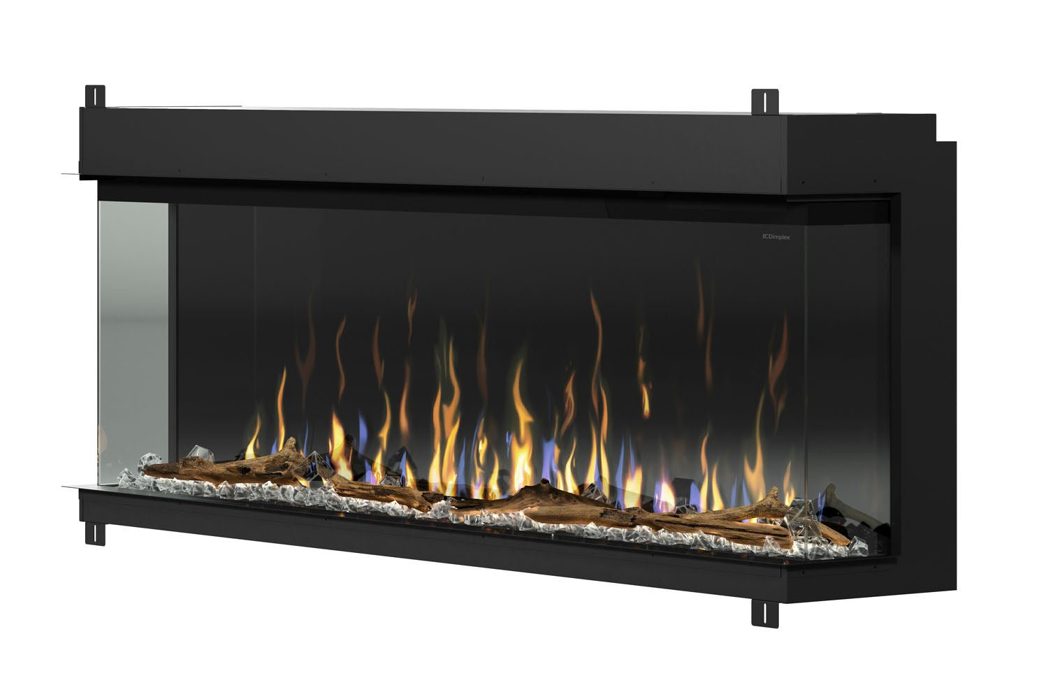 Dimplex IgniteXL Bold 60" Smart Linear Multi - Side View Built - In Electric Fireplace - Electric Fireplace by Dimplex | Buy at Agent BBQ