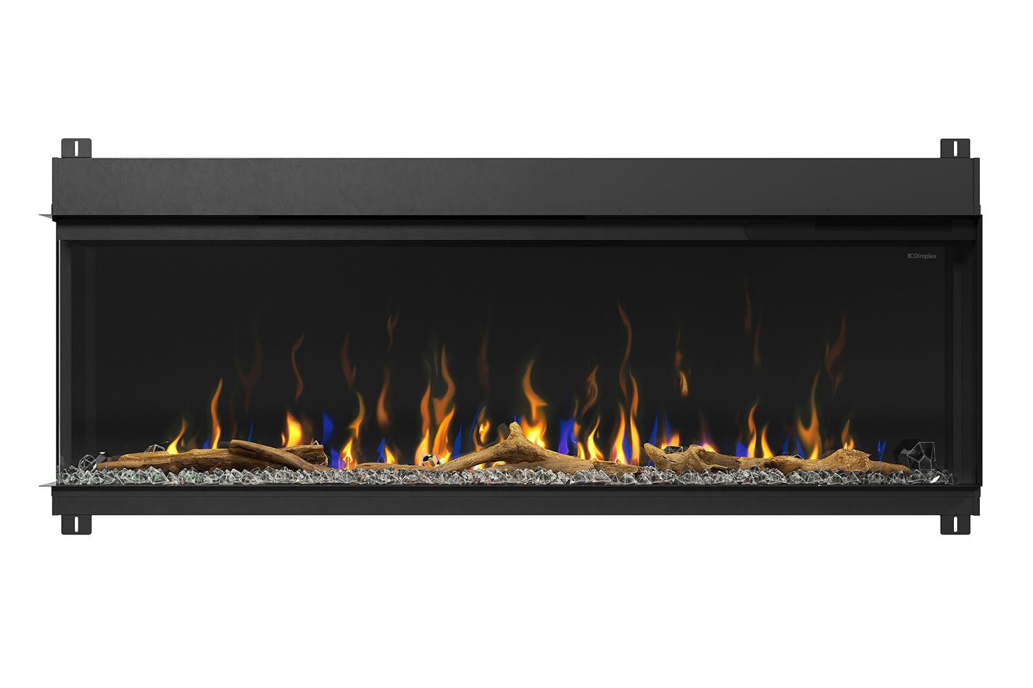 Dimplex IgniteXL Bold 60" Smart Linear Multi - Side View Built - In Electric Fireplace - Electric Fireplace by Dimplex | Buy at Agent BBQ