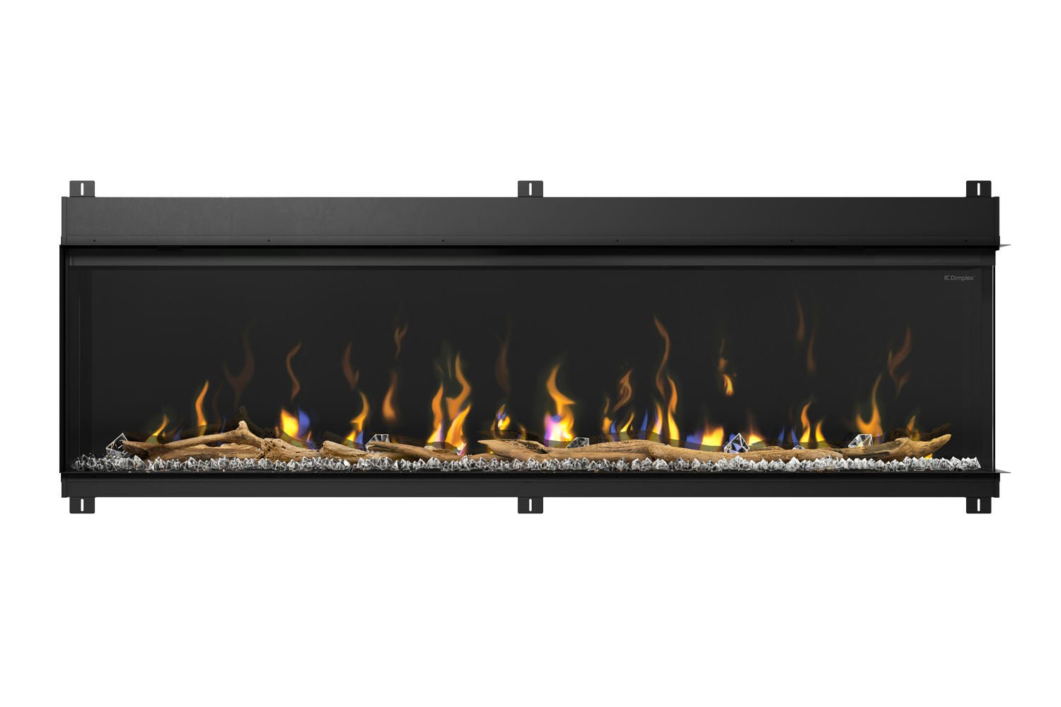 Dimplex IgniteXL Bold 74" Smart Linear Multi - Side View Built - In Electric Fireplace - Electric Fireplace by Dimplex | Buy at Agent BBQ