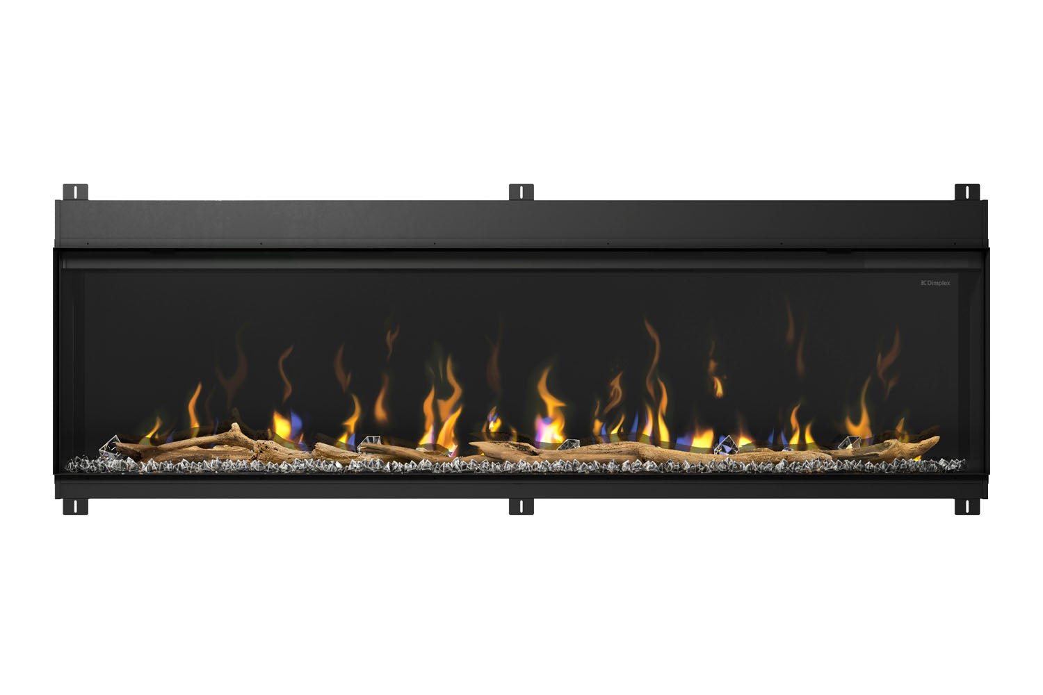 Dimplex IgniteXL Bold 74" Smart Linear Multi - Side View Built - In Electric Fireplace - Electric Fireplace by Dimplex | Buy at Agent BBQ
