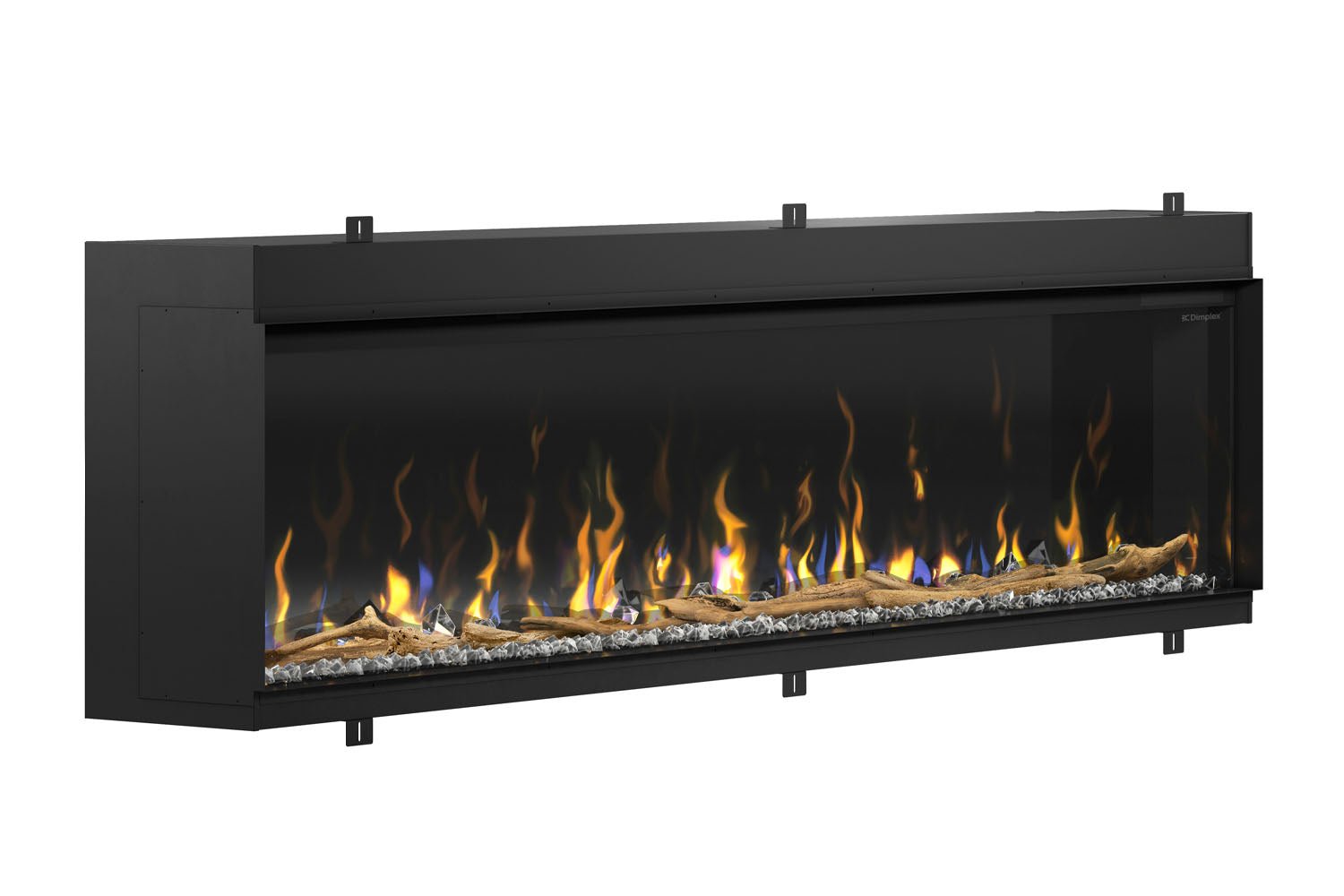 Dimplex IgniteXL Bold 88" Smart Linear Multi - Side View Built - In Electric Fireplace - Electric Fireplace by Dimplex | Buy at Agent BBQ