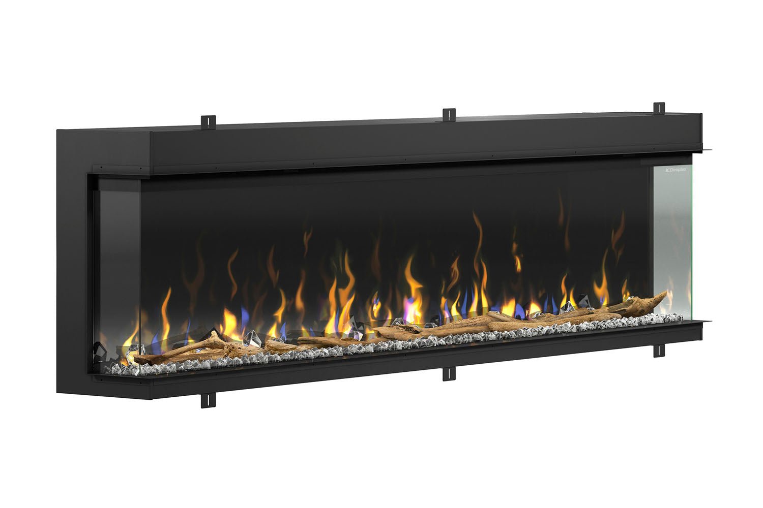 Dimplex IgniteXL Bold 88" Smart Linear Multi - Side View Built - In Electric Fireplace - Electric Fireplace by Dimplex | Buy at Agent BBQ