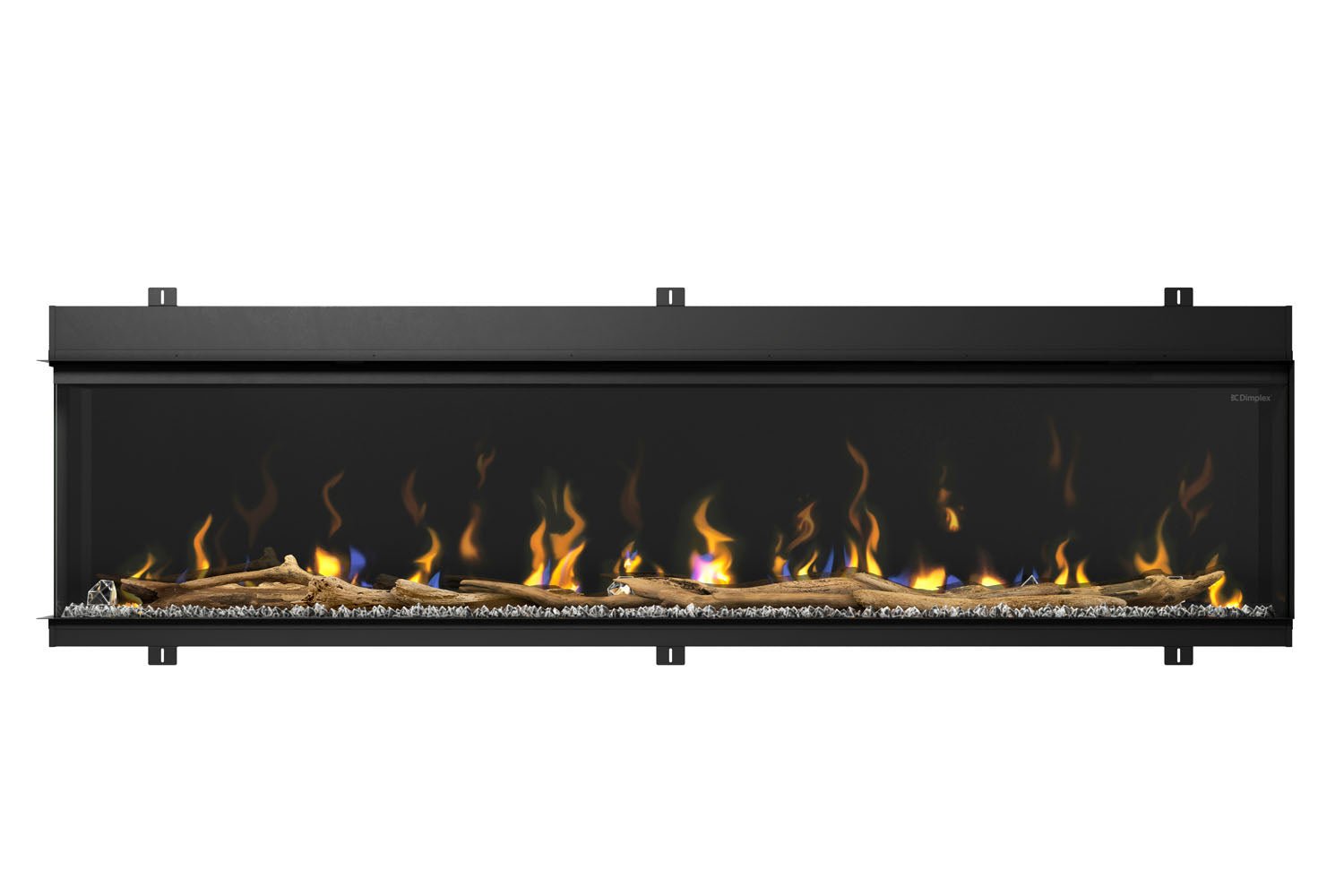 Dimplex IgniteXL Bold 88" Smart Linear Multi - Side View Built - In Electric Fireplace - Electric Fireplace by Dimplex | Buy at Agent BBQ