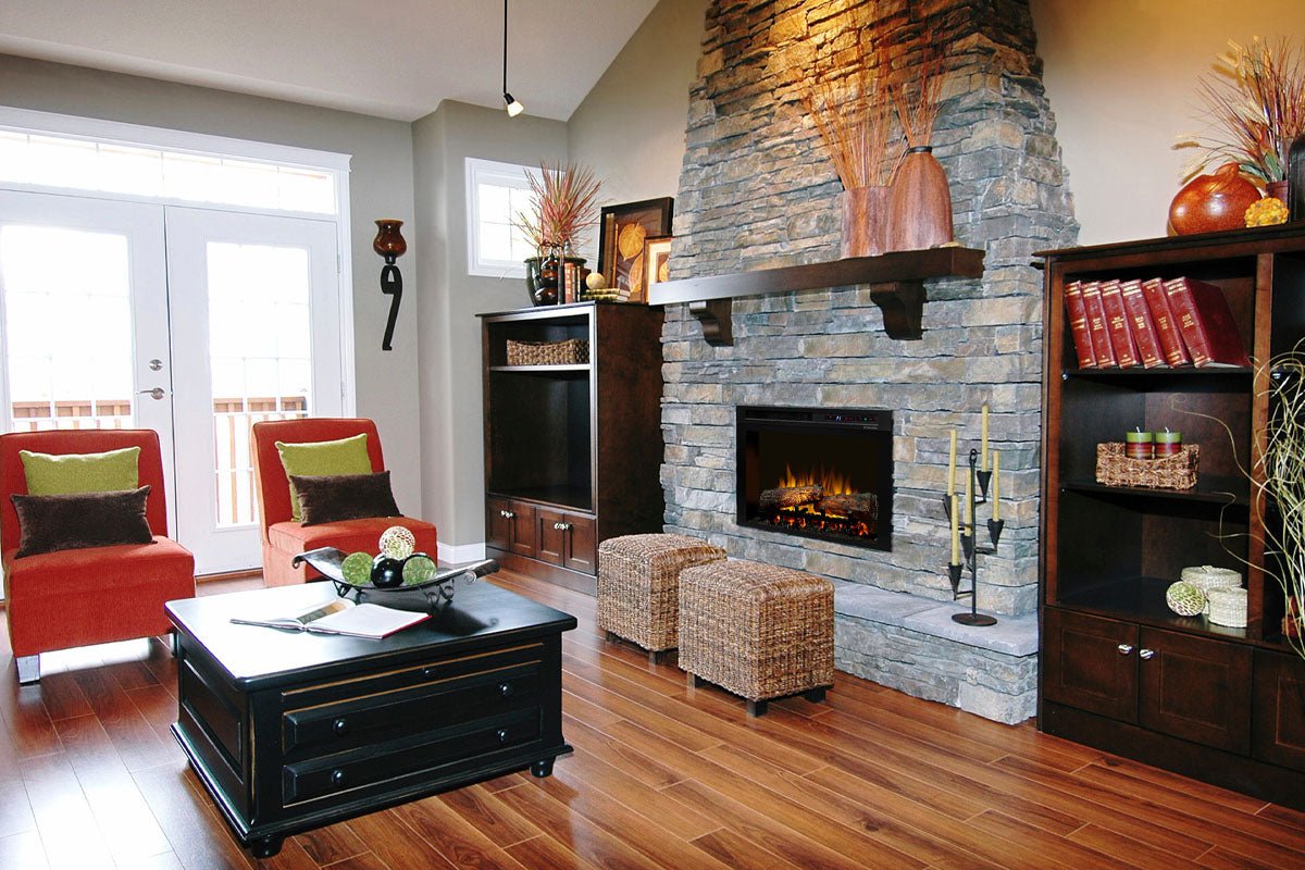 Dimplex Nova 26" Multi - Fire XHD Plug - in Electric Firebox - Logs - by Dimplex | Buy at Agent BBQ