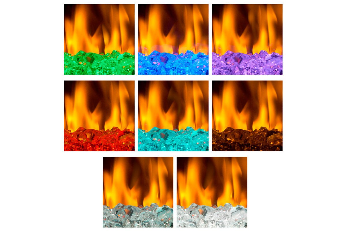 Dimplex Nova 33" Multi - Fire XHD Plug - in Electric Firebox - Acrylic Glass - Electric Fireboxes by Dimplex | Buy at Agent BBQ