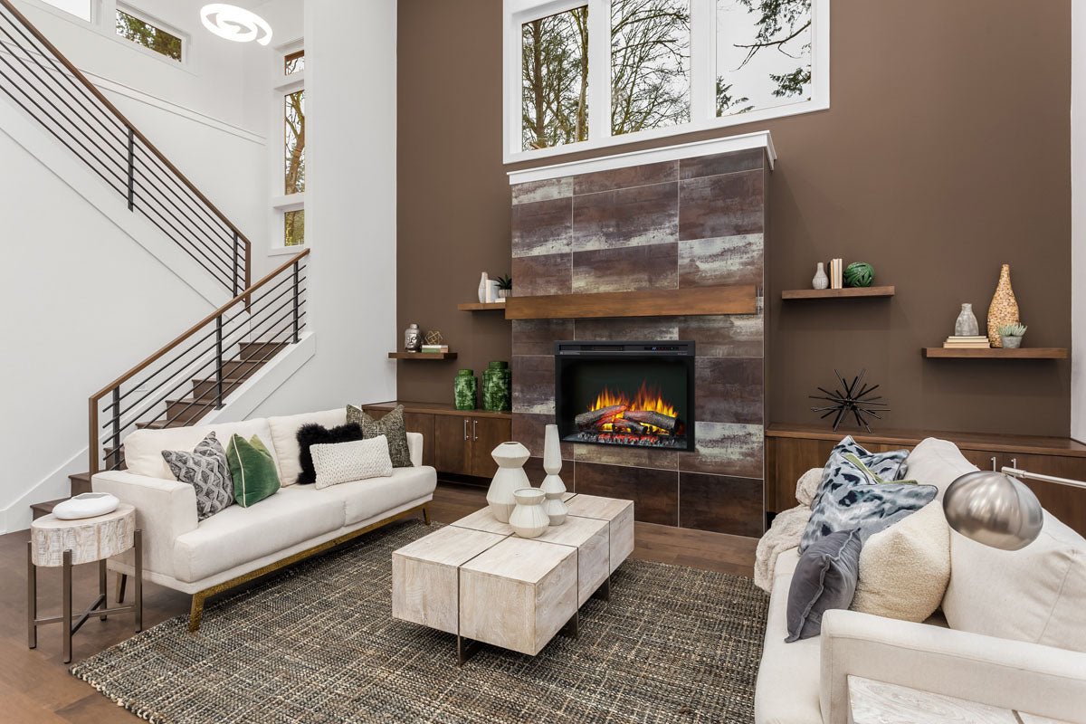 Dimplex Nova 33" Multi - Fire XHD Plug - in Electric Firebox - Logs - by Dimplex | Buy at Agent BBQ