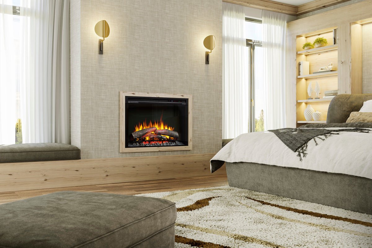 Dimplex Nova 33" Multi - Fire XHD Plug - in Electric Firebox - Logs - by Dimplex | Buy at Agent BBQ
