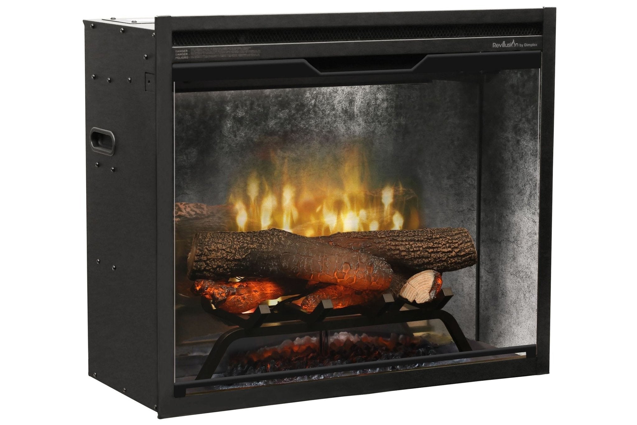 Dimplex Revillusion 24 inch Built - In Electric Firebox | Weathered Concrete - by Dimplex | Buy at Agent BBQ