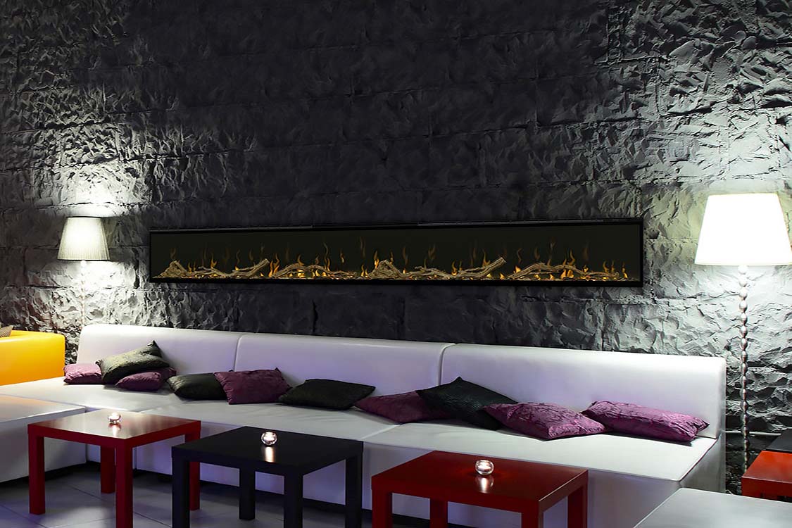 IgniteXL Dimplex 100" Linear Recessed / Built in Electric Fireplace - by Dimplex | Buy at Agent BBQ
