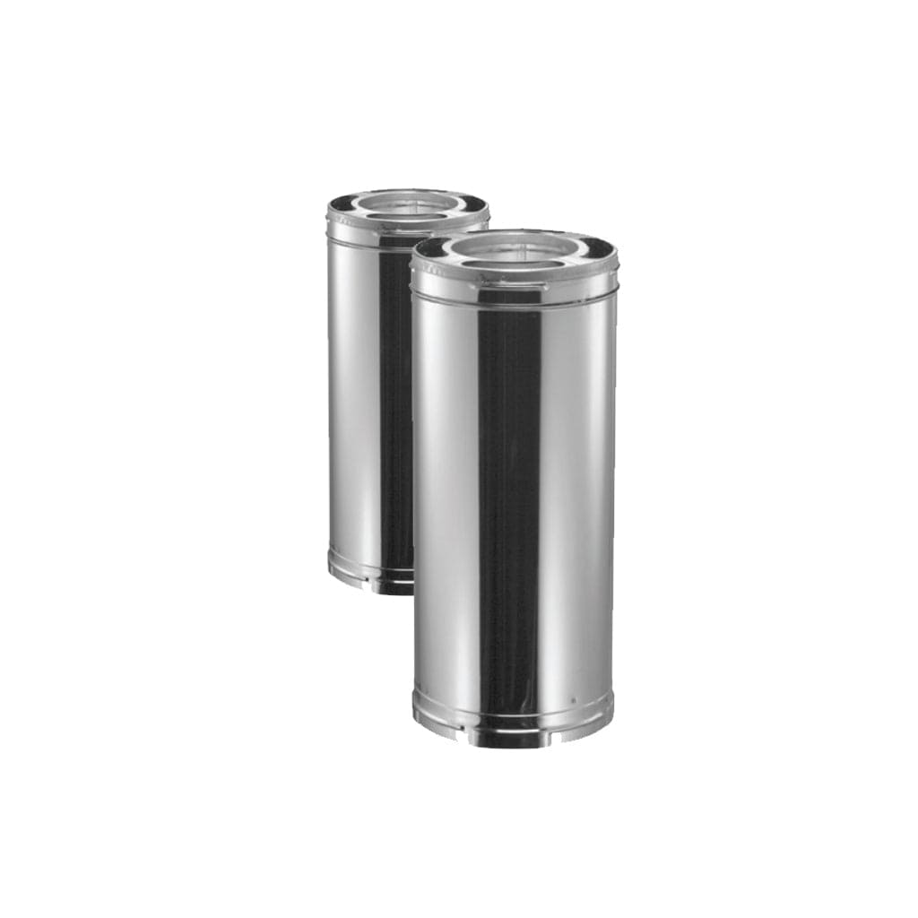 DuraVent - Cathedral Ceiling With Black Double Wall Pipe Wood Stove Chimney Kit - by DuraVent | Buy at Agent BBQ