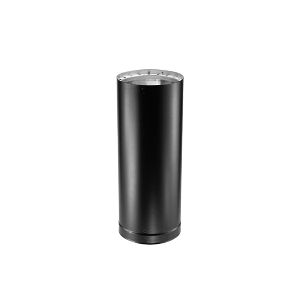 DuraVent - Cathedral Ceiling With Black Double Wall Pipe Wood Stove Chimney Kit - by DuraVent | Buy at Agent BBQ