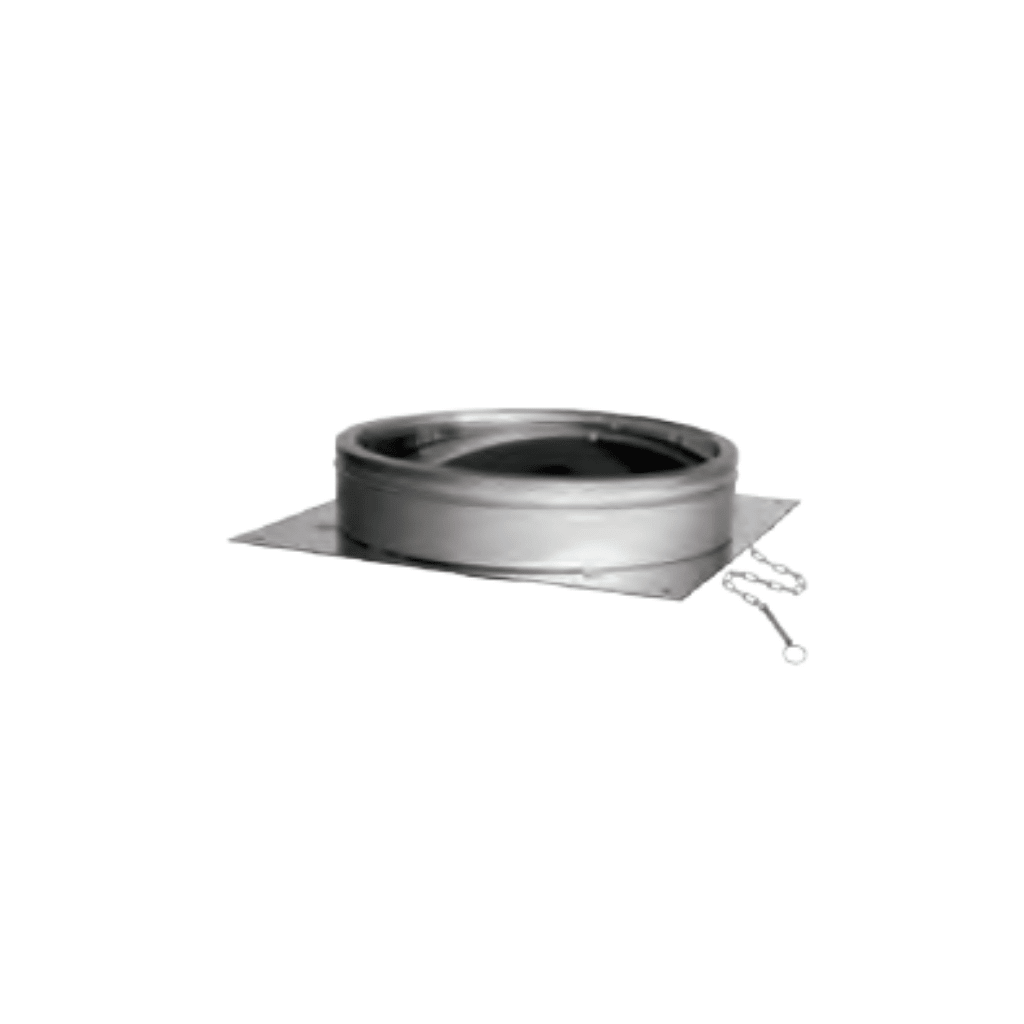 DuraVent - DuraTech 10" Diameter 10DT - APD Anchor Plate w/ Damper - by DuraVent | Buy at Agent BBQ