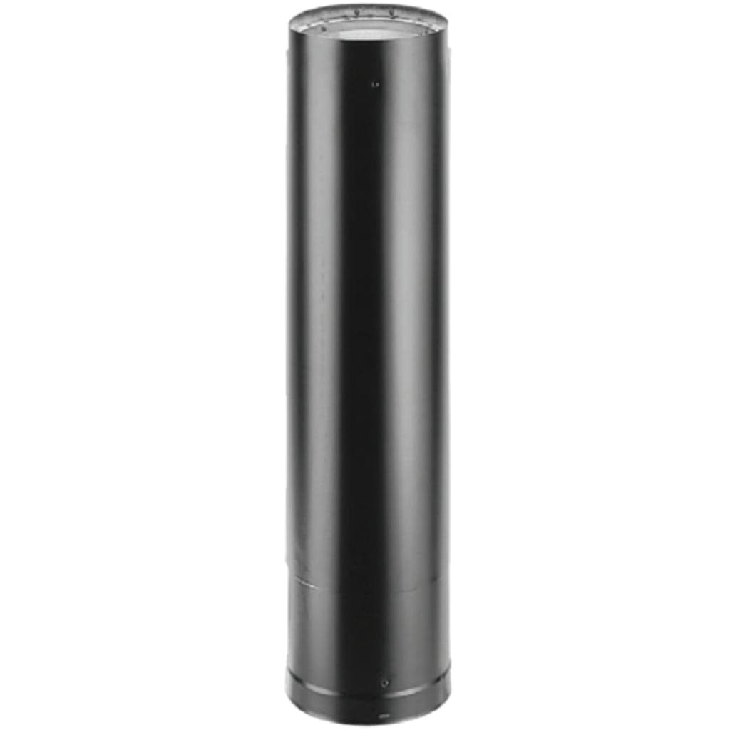 DuraVent | DVL Double - Wall Black Stovepipe Telescoping 29" - 46" Length - by DuraVent | Buy at Agent BBQ
