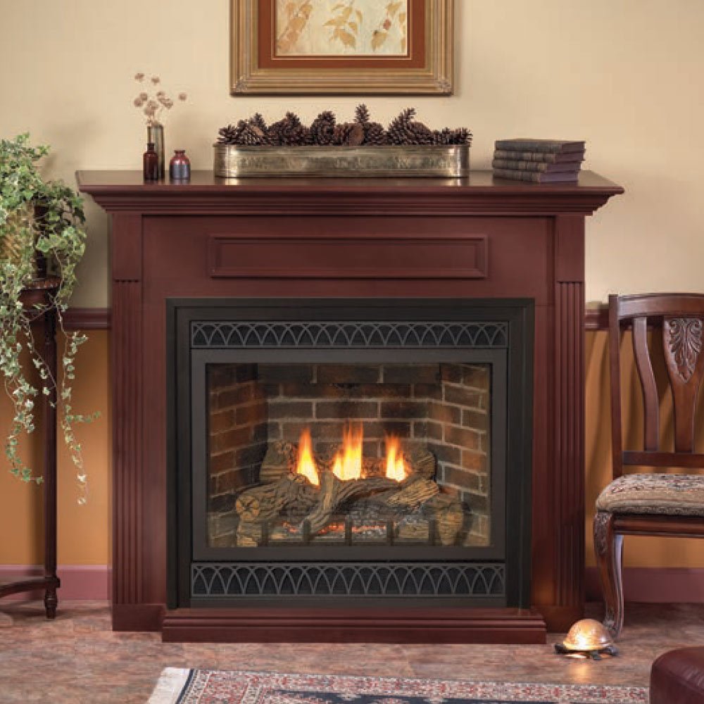 Empire 32 Inch Tahoe Direct Vent Deluxe Fireplace - DVD32FP - by Empire Comfort Systems | Buy at Agent BBQ