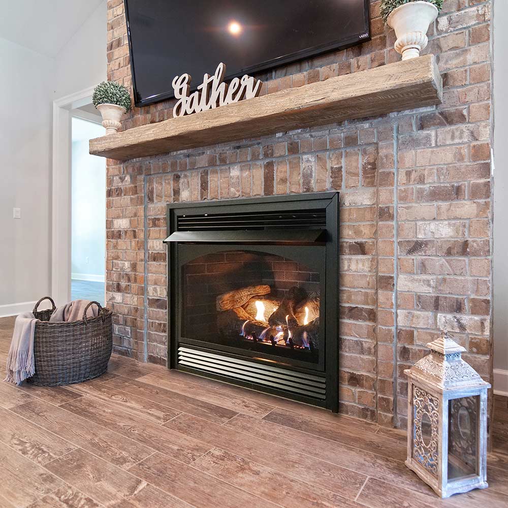 Empire 32 Inch Vail Vent Free Premium Gas Fireplace with Slope Glaze Burner and Log Set - VFPA32BP - by Empire Comfort Systems | Buy at Agent BBQ
