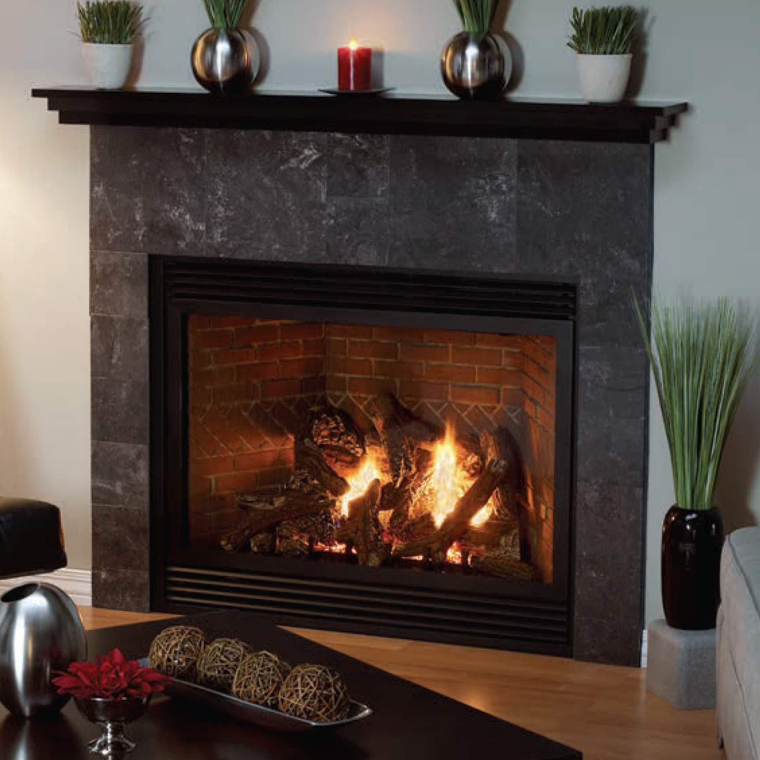 Empire 42 Inch Tahoe Direct Vent Luxury Gas Fireplace - DVX42FP - by Empire Comfort Systems | Buy at Agent BBQ