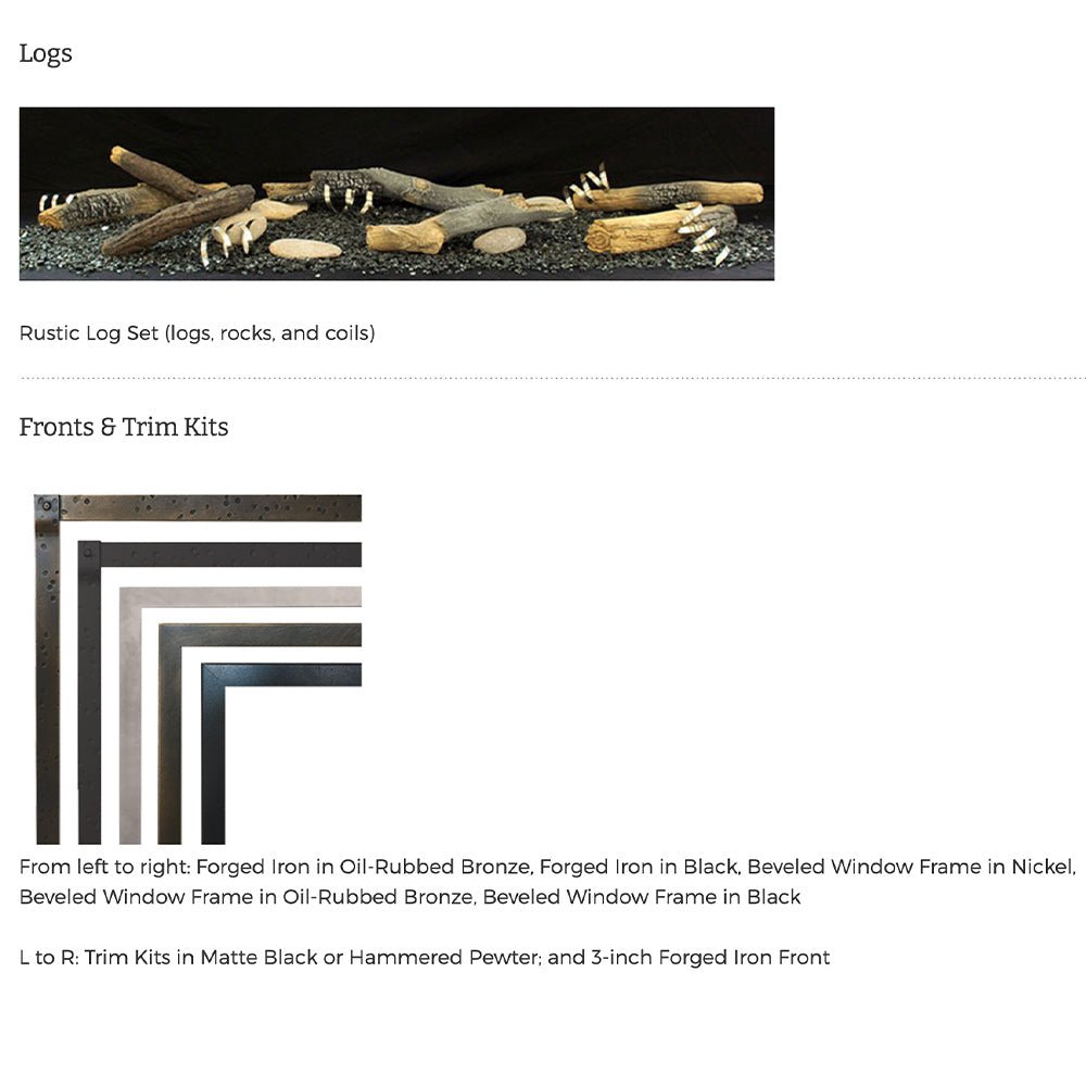 Empire 48 Inch Boulevard Direct Vent See - Through Linear Gas Fireplace - DVLL48SP - by Empire Comfort Systems | Buy at Agent BBQ