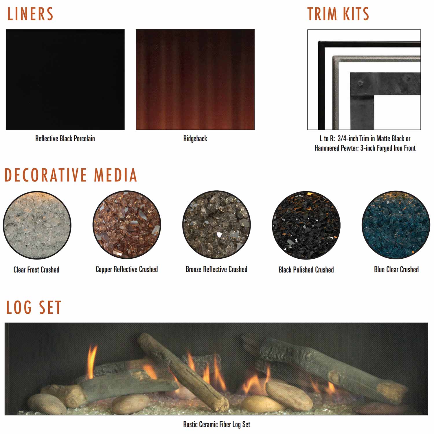 Empire 60 Inch Boulevard Direct Vent Linear Gas Fireplace - DVLL60 - by Empire Comfort Systems | Buy at Agent BBQ
