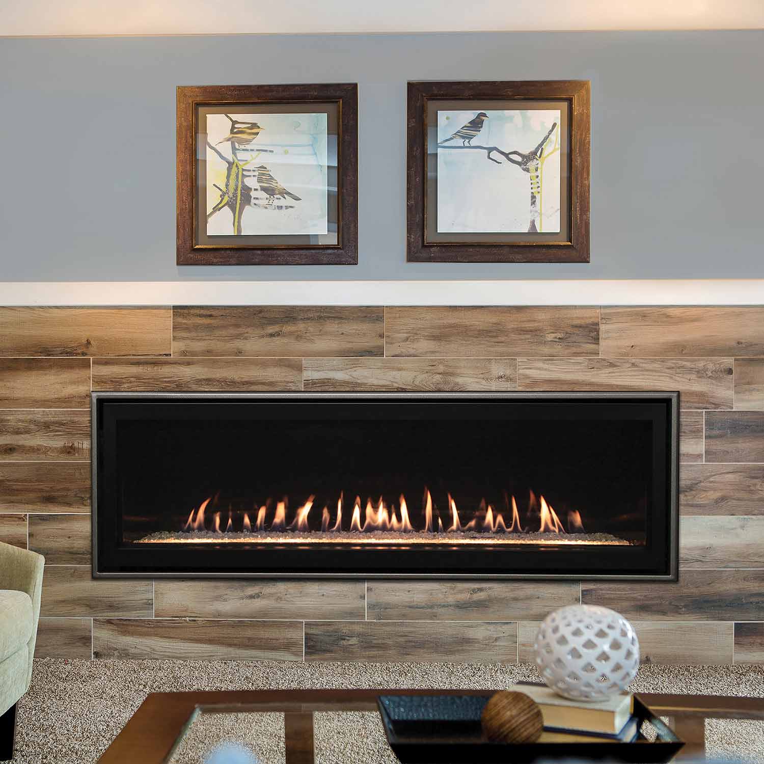 Empire 60 Inch Boulevard Direct Vent Linear Gas Fireplace - DVLL60 - by Empire Comfort Systems | Buy at Agent BBQ