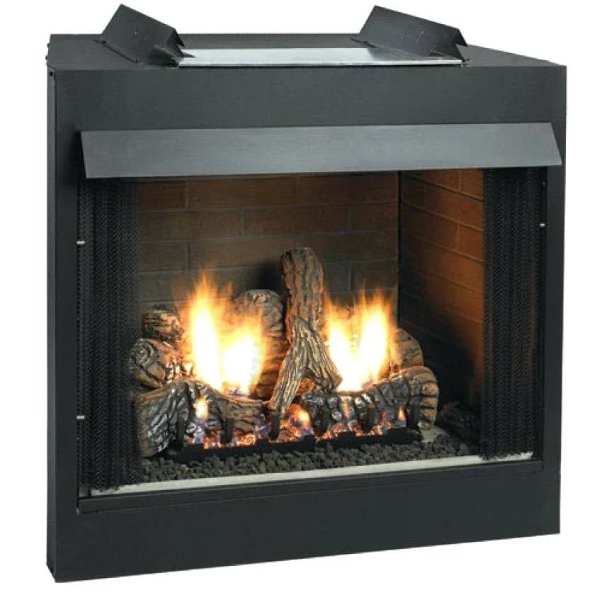 Empire Breckenridge Deluxe 32" Vent Free Gas Fireplace | Flush Front - VFD32FB0F - by Empire Comfort Systems | Buy at Agent BBQ