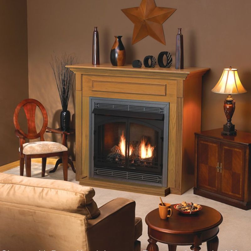 Empire Breckenridge Premium 32" Vent Free Gas Fireplace with Louvers - by Empire Comfort Systems | Buy at Agent BBQ