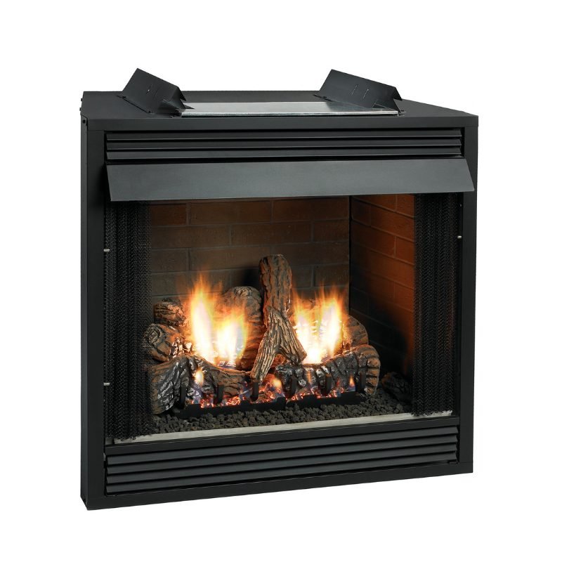 Empire Breckenridge Premium 32" Vent Free Gas Fireplace with Louvers - by Empire Comfort Systems | Buy at Agent BBQ
