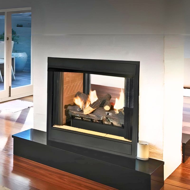 Empire Breckenridge Premium 36" See - Through Vent Free Gas Fireplace | Flush Front - by Empire Comfort Systems | Buy at Agent BBQ