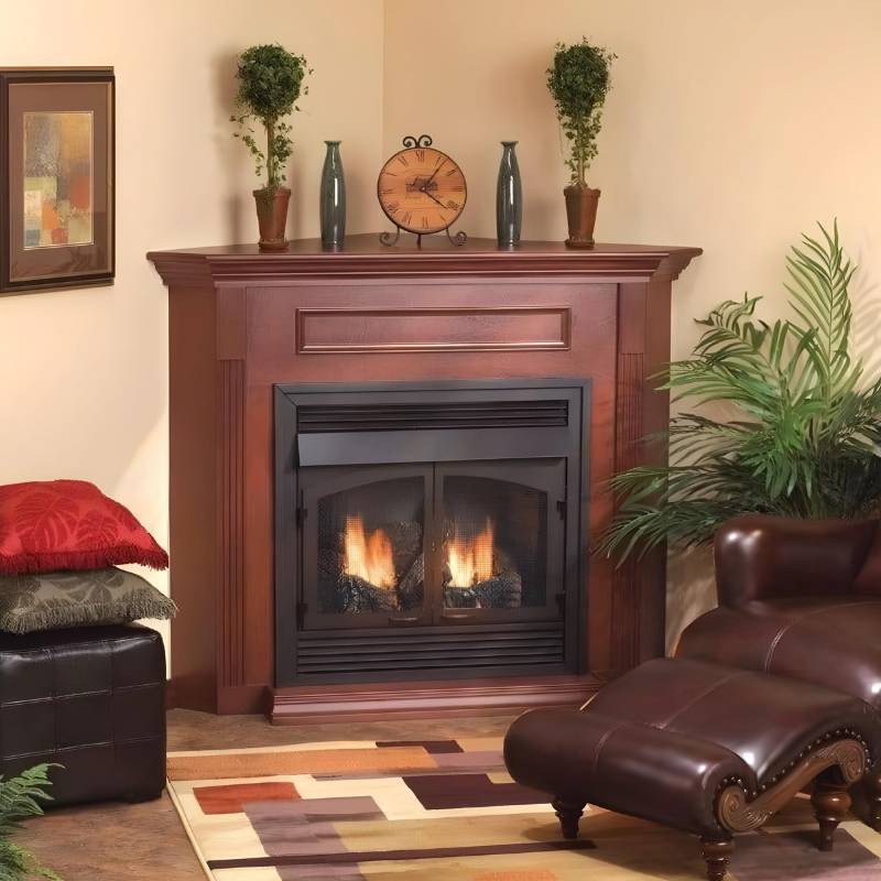 Empire Breckenridge Premium 36" Vent Free Gas Fireplace with Louvers - by Empire Comfort Systems | Buy at Agent BBQ