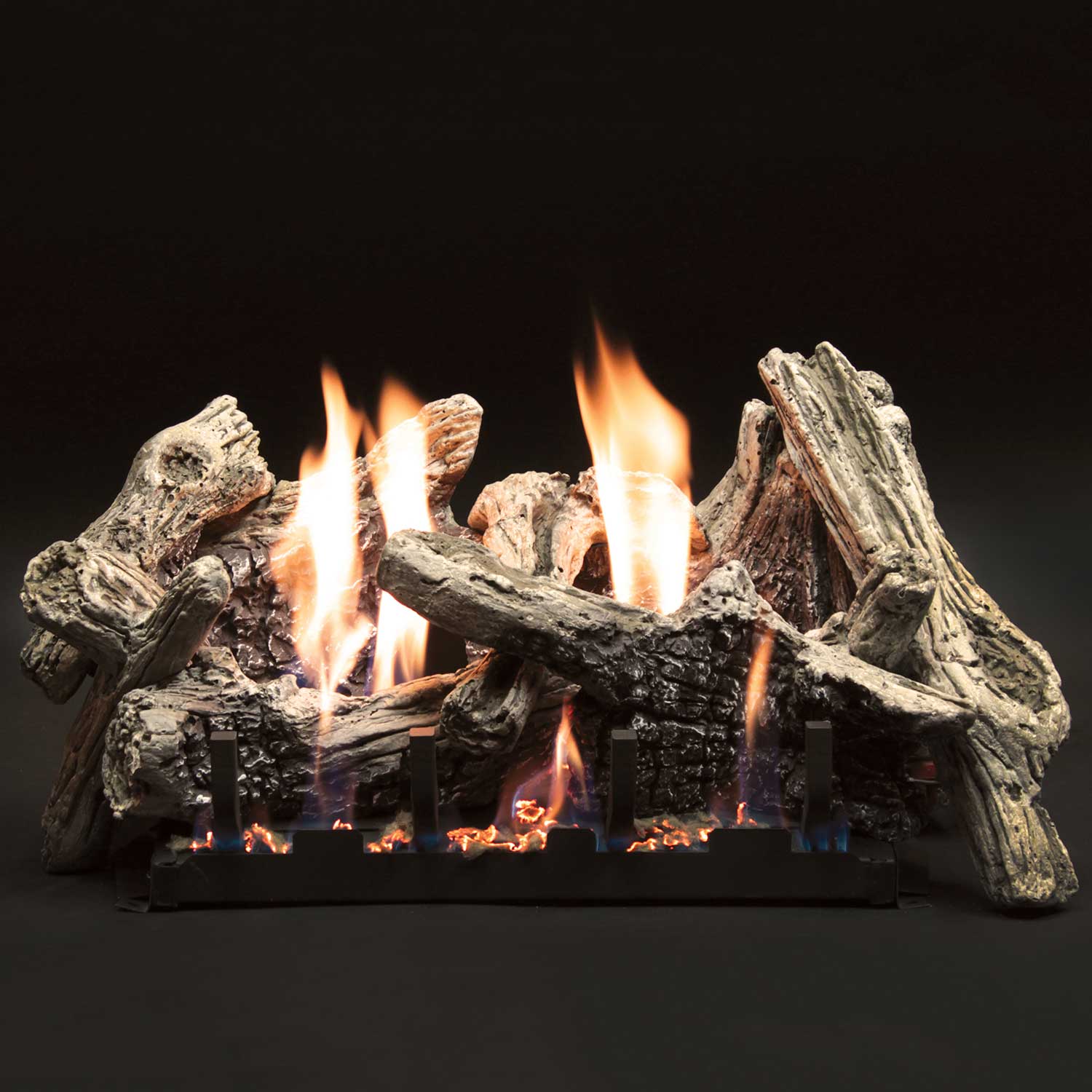 Empire Burncrete Driftwood Complete Fireplace Gas Log Set - by Empire Comfort Systems | Buy at Agent BBQ