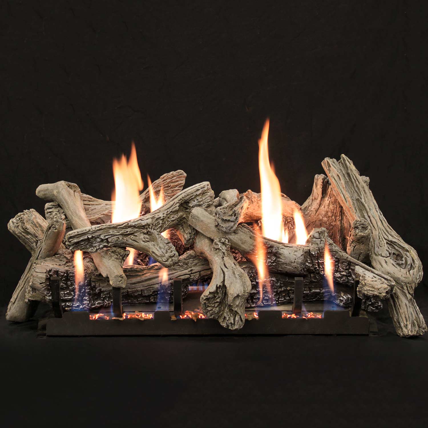 Empire Burncrete Driftwood Complete Fireplace Gas Log Set - by Empire Comfort Systems | Buy at Agent BBQ