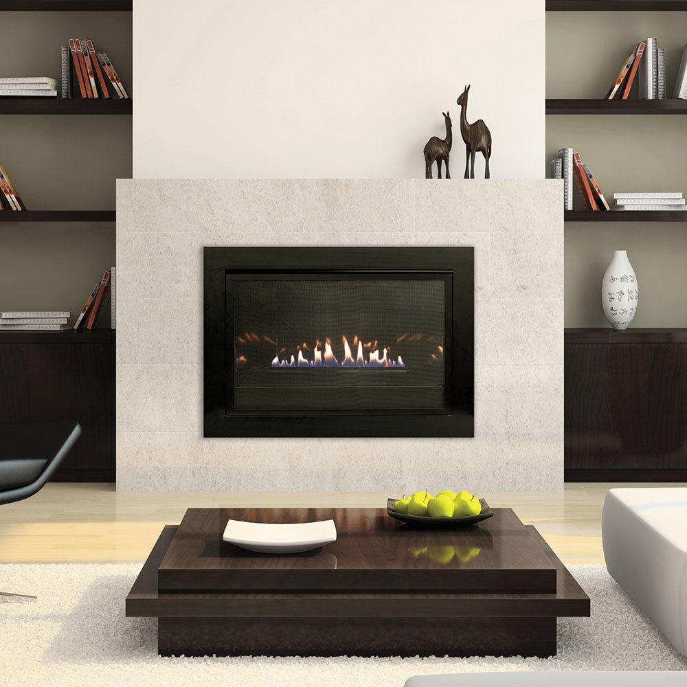 Empire Loft 31 Inch Vent Free Fireplace Insert with Barrier and Black Liner - VFLC31IN - by Empire Comfort Systems | Buy at Agent BBQ