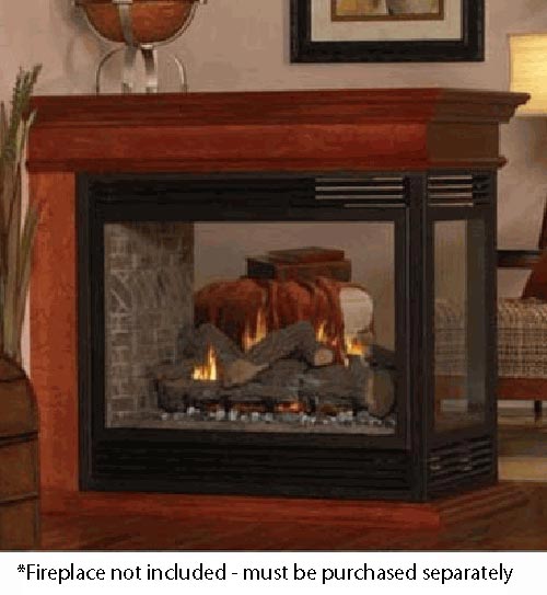 Empire Peninsula Mantel Base for Breckenridge Premium Multi - Sided Firebox - EMPB - by Empire Comfort Systems | Buy at Agent BBQ