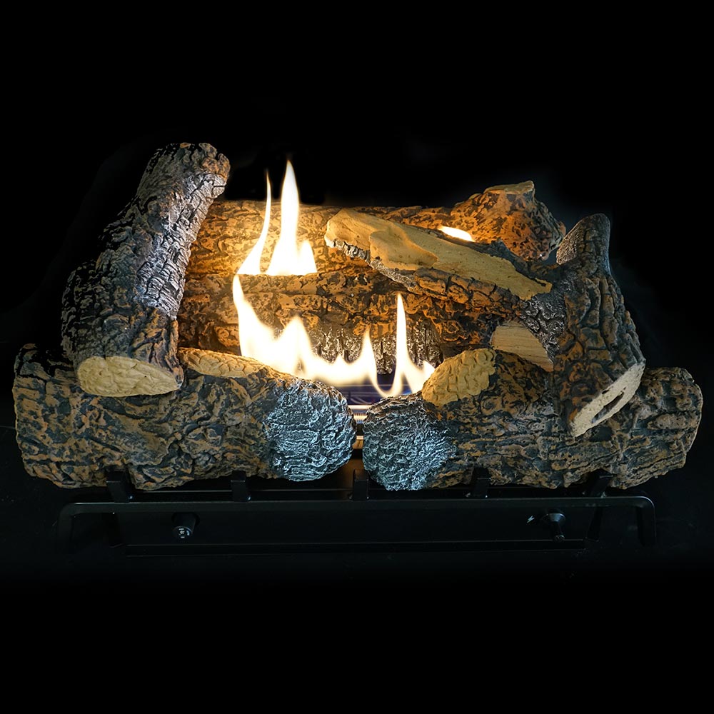 Empire Refractory Kennesaw II Complete Vent Free Fireplace Gas Log Set - by Empire Comfort Systems | Buy at Agent BBQ