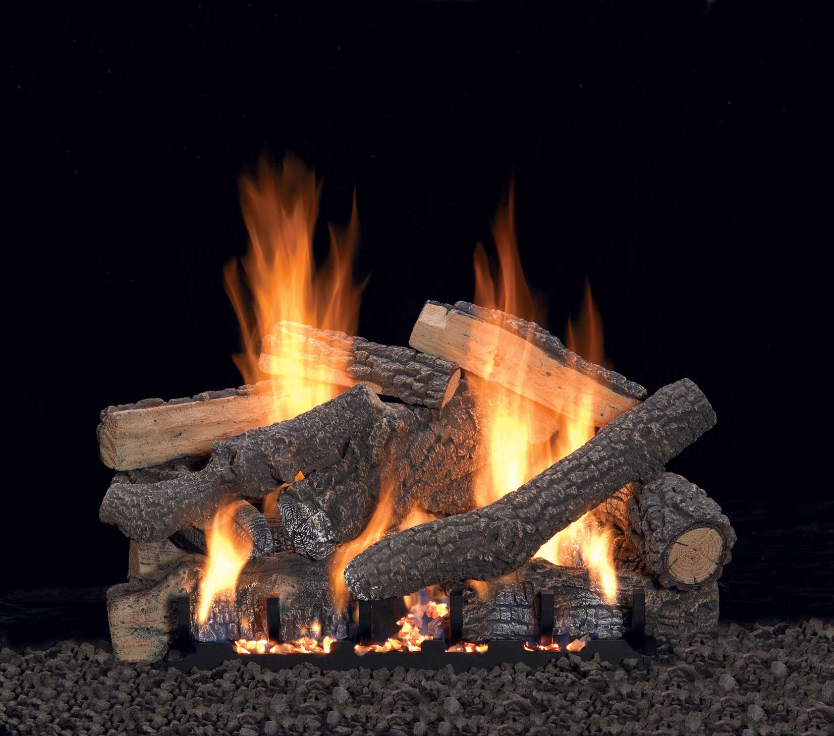 Empire Refractory Ponderosa Complete Fireplace Log Set - by Empire Comfort Systems | Buy at Agent BBQ