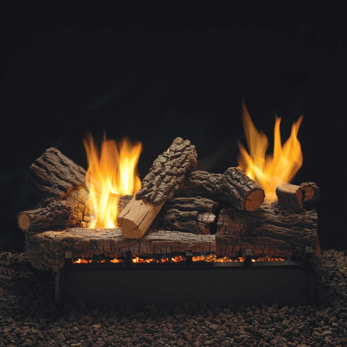 Empire Refractory Rock Creek Double Sided Gas Logs Only - by Empire Comfort Systems | Buy at Agent BBQ