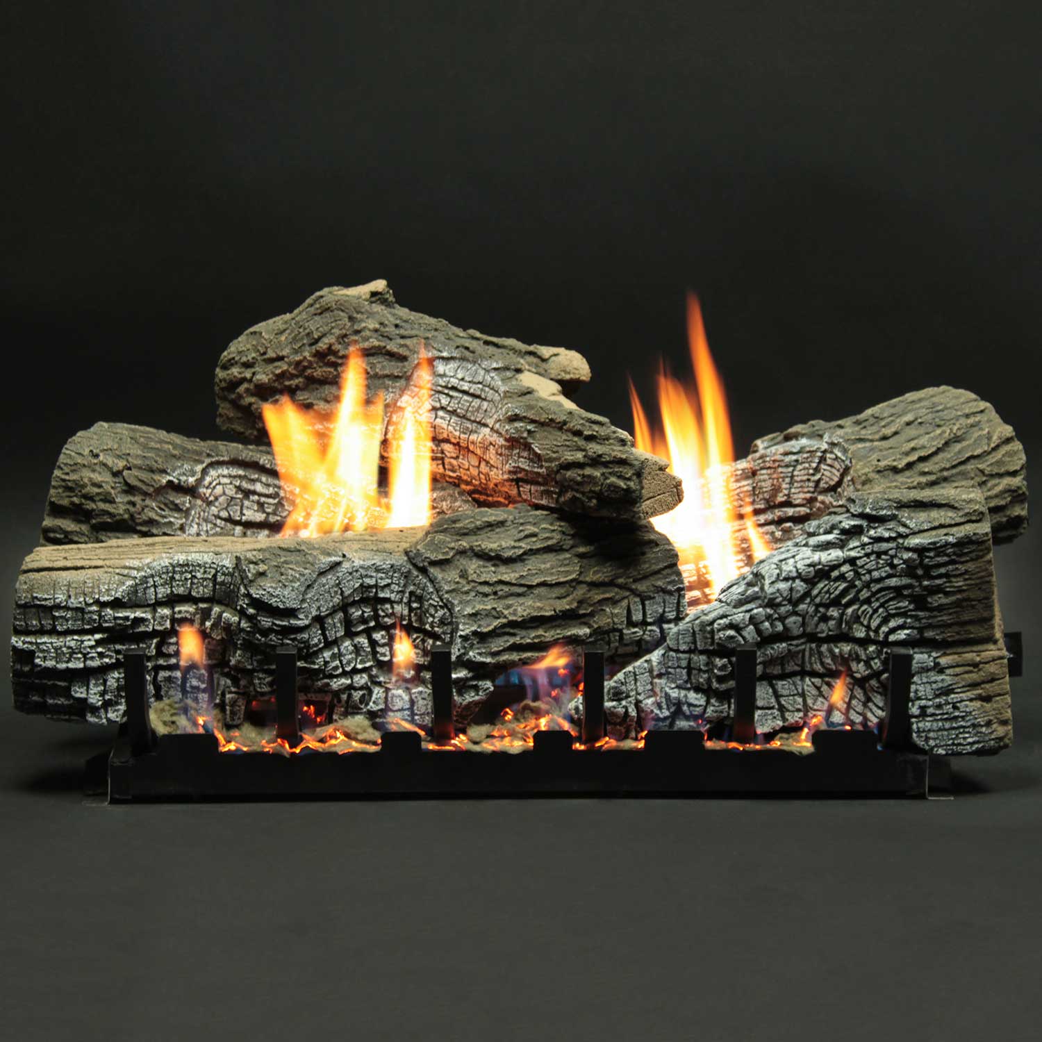 Empire Refractory Stacked Wildwood Complete Fireplace Gas Log Set - by Empire Comfort Systems | Buy at Agent BBQ