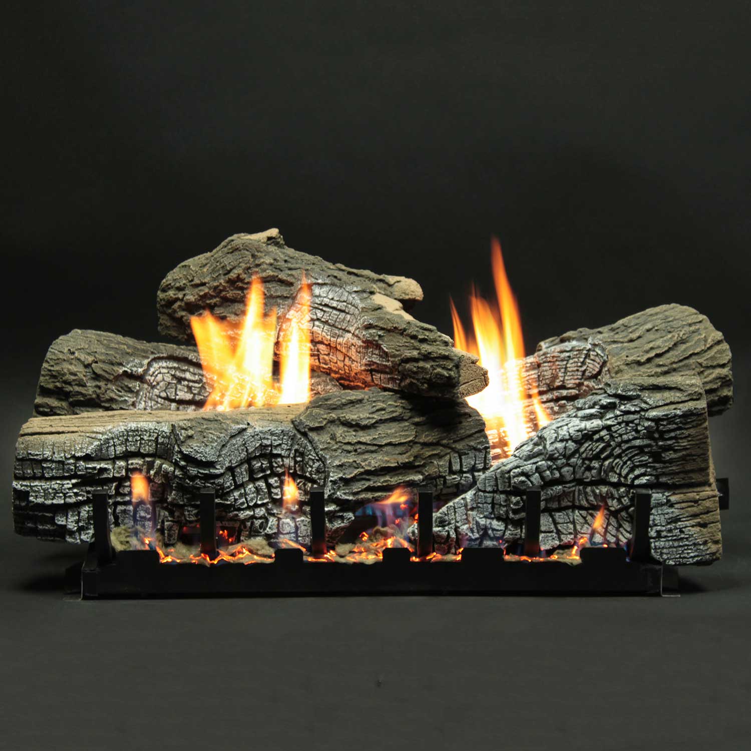 Empire Refractory Stacked Wildwood Complete Fireplace Gas Log Set - by Empire Comfort Systems | Buy at Agent BBQ