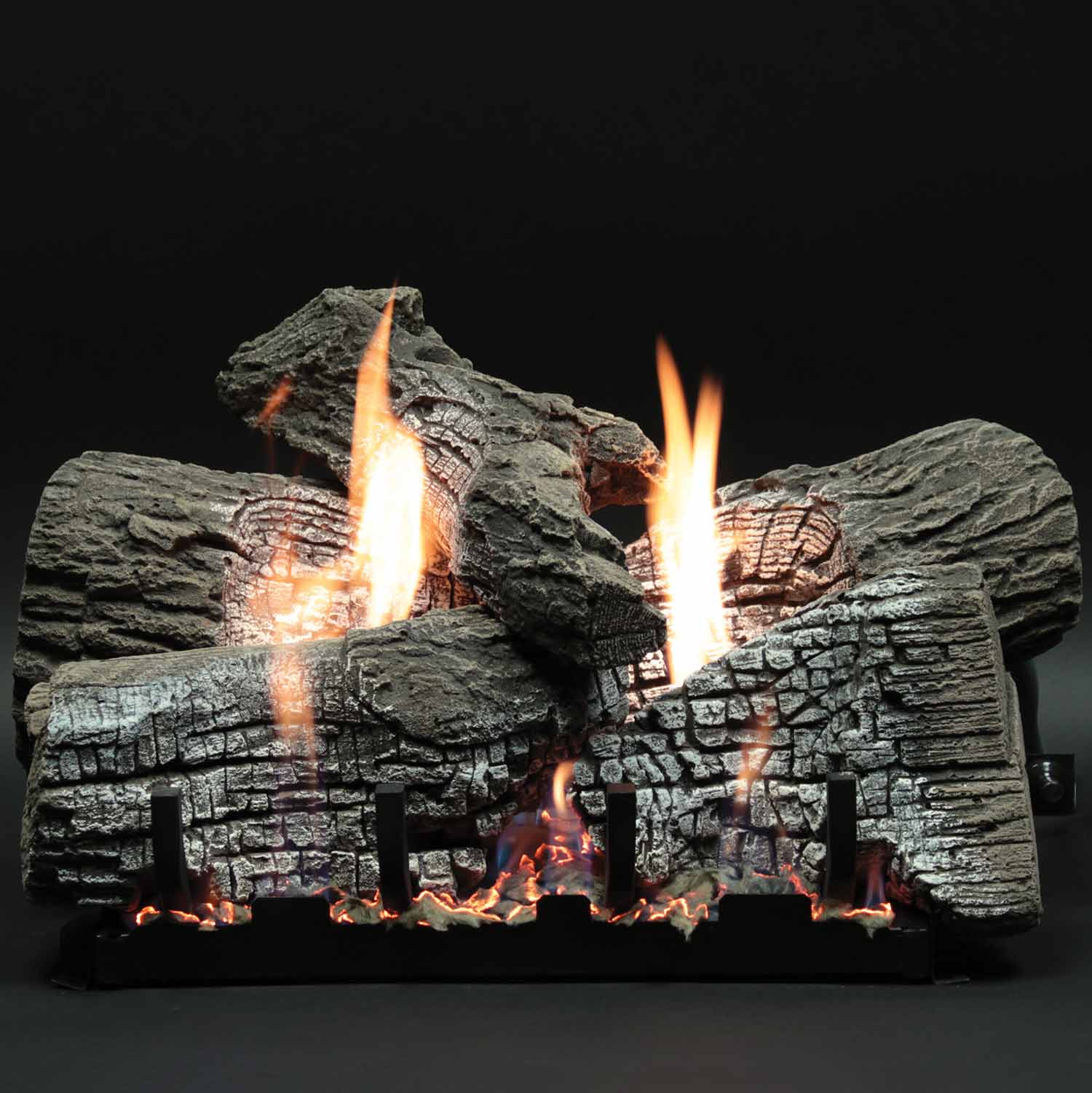 Empire Refractory Stacked Wildwood Complete Fireplace Gas Log Set - by Empire Comfort Systems | Buy at Agent BBQ