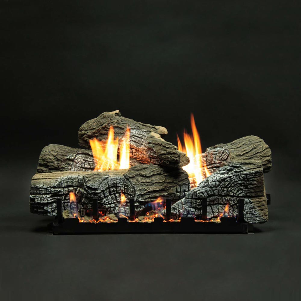 Empire Refractory Stacked Wildwood Gas Logs Only - by Empire Comfort Systems | Buy at Agent BBQ