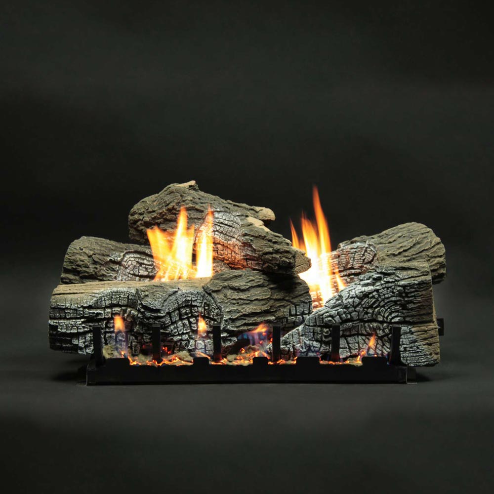 Empire Refractory Stacked Wildwood Gas Logs Only - by Empire Comfort Systems | Buy at Agent BBQ
