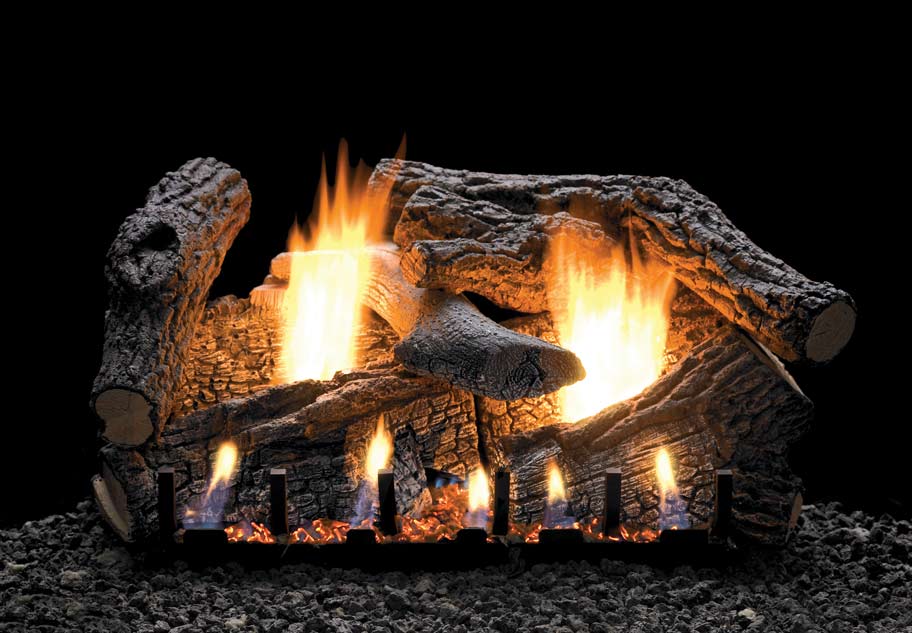 Empire Refractory Super Sassafras Gas Logs Only - by Empire Comfort Systems | Buy at Agent BBQ