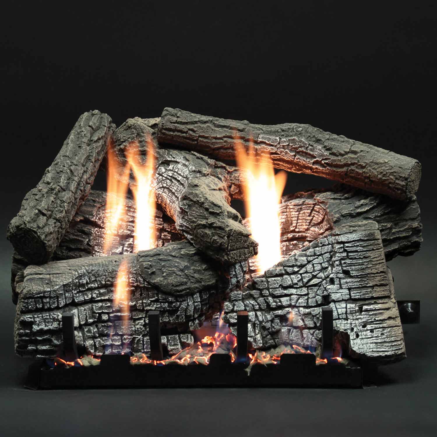 Empire Refractory Super Stacked Wildwood Complete Fireplace Gas Log Set - by Empire Comfort Systems | Buy at Agent BBQ