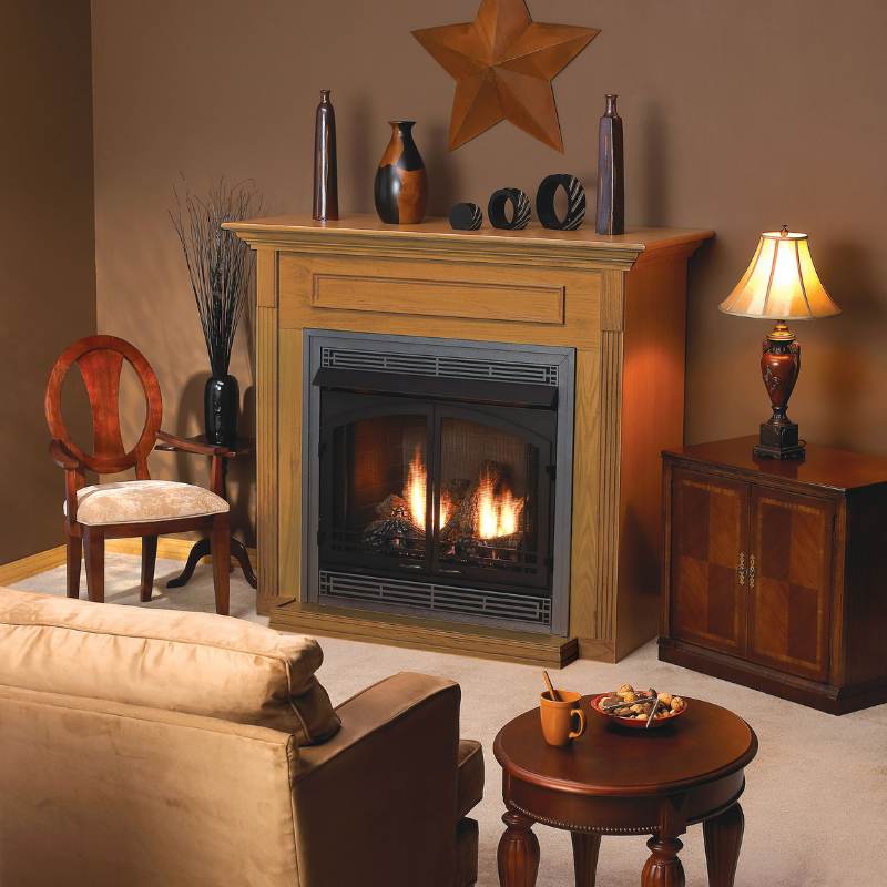Empire Standard Cabinet Mantel with Base - by Empire Comfort Systems | Buy at Agent BBQ