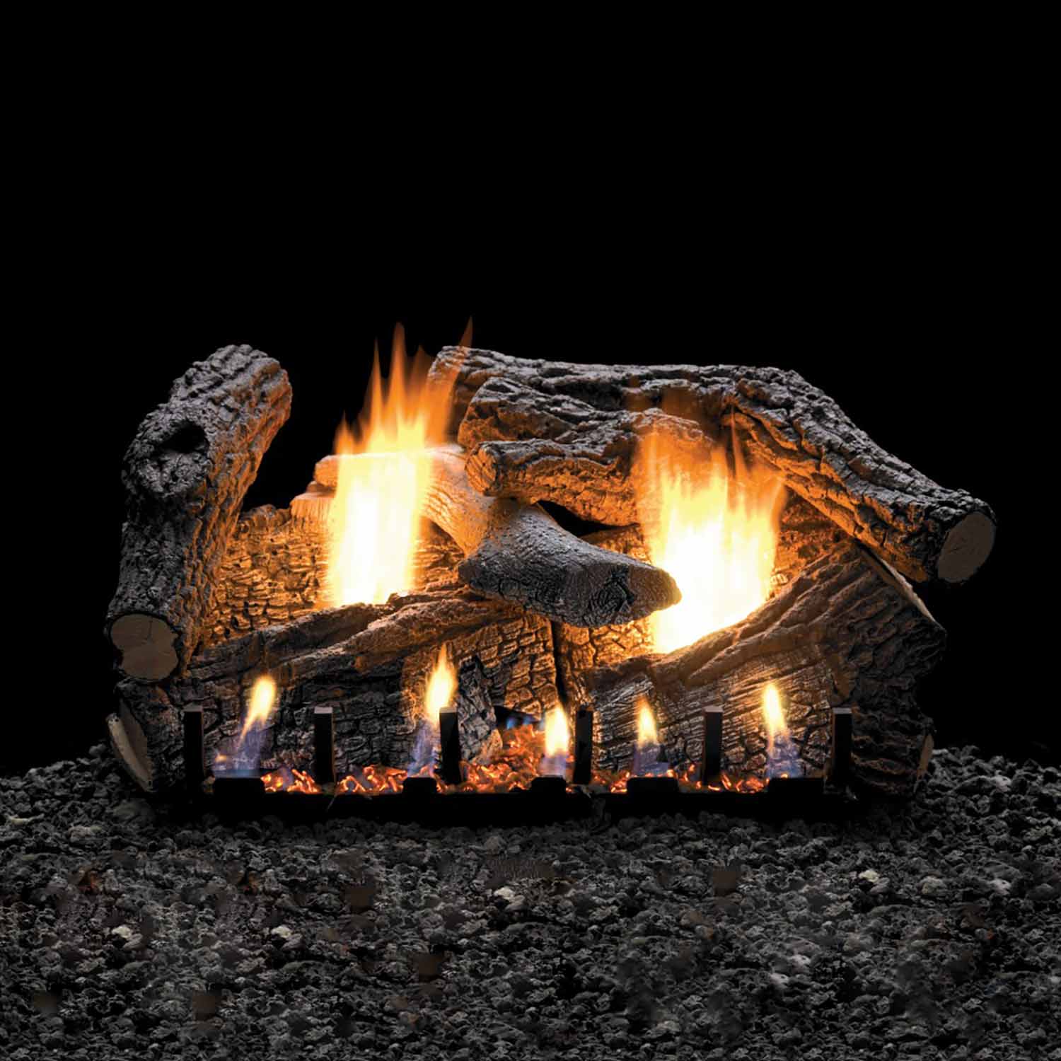 Empire Super Sassafrass Vented Refractory Complete Fireplace Gas Log Set - by Empire Comfort Systems | Buy at Agent BBQ