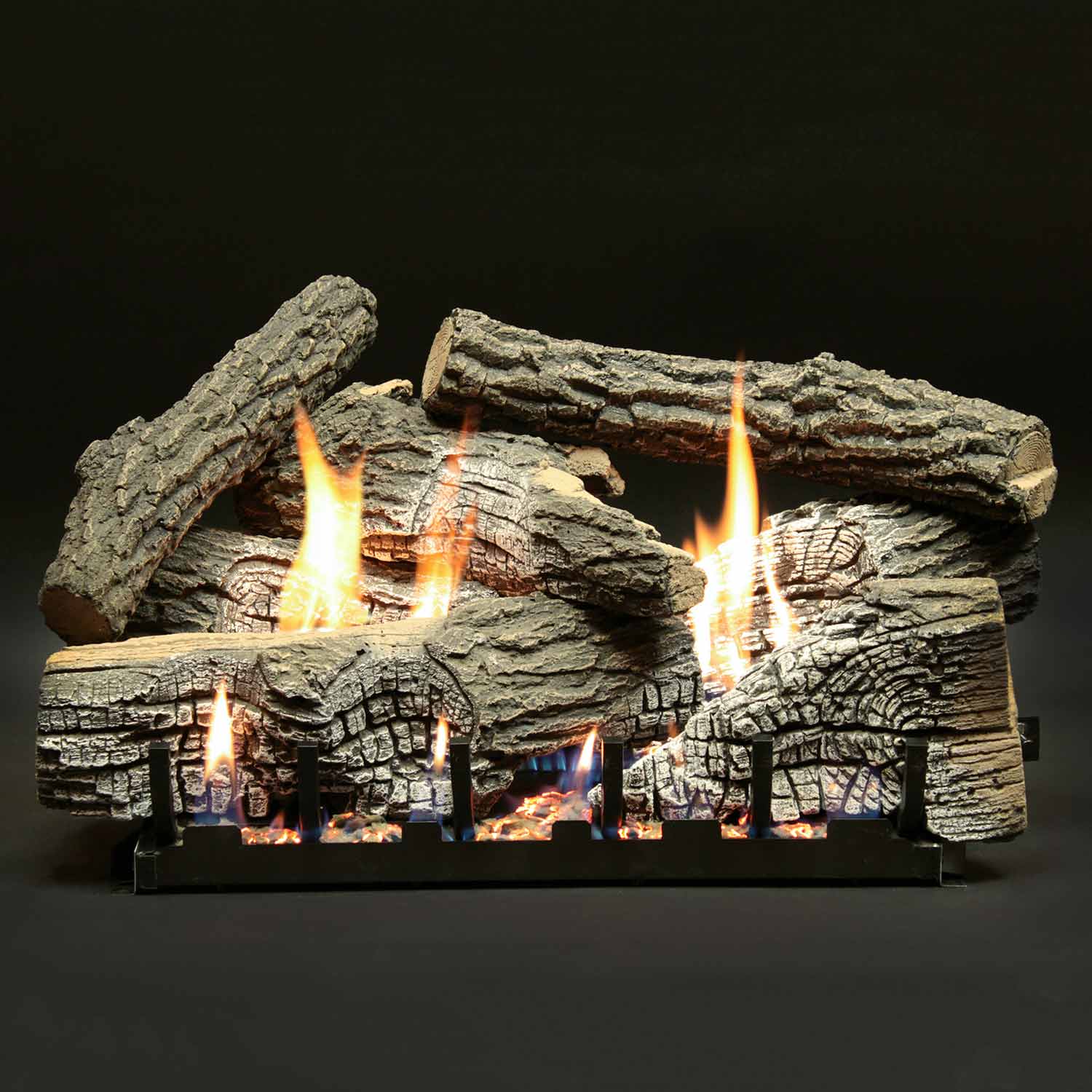 Empire Super Stacked Wildwood Vented Refractory Complete Fireplace Gas Log Set - by Empire Comfort Systems | Buy at Agent BBQ