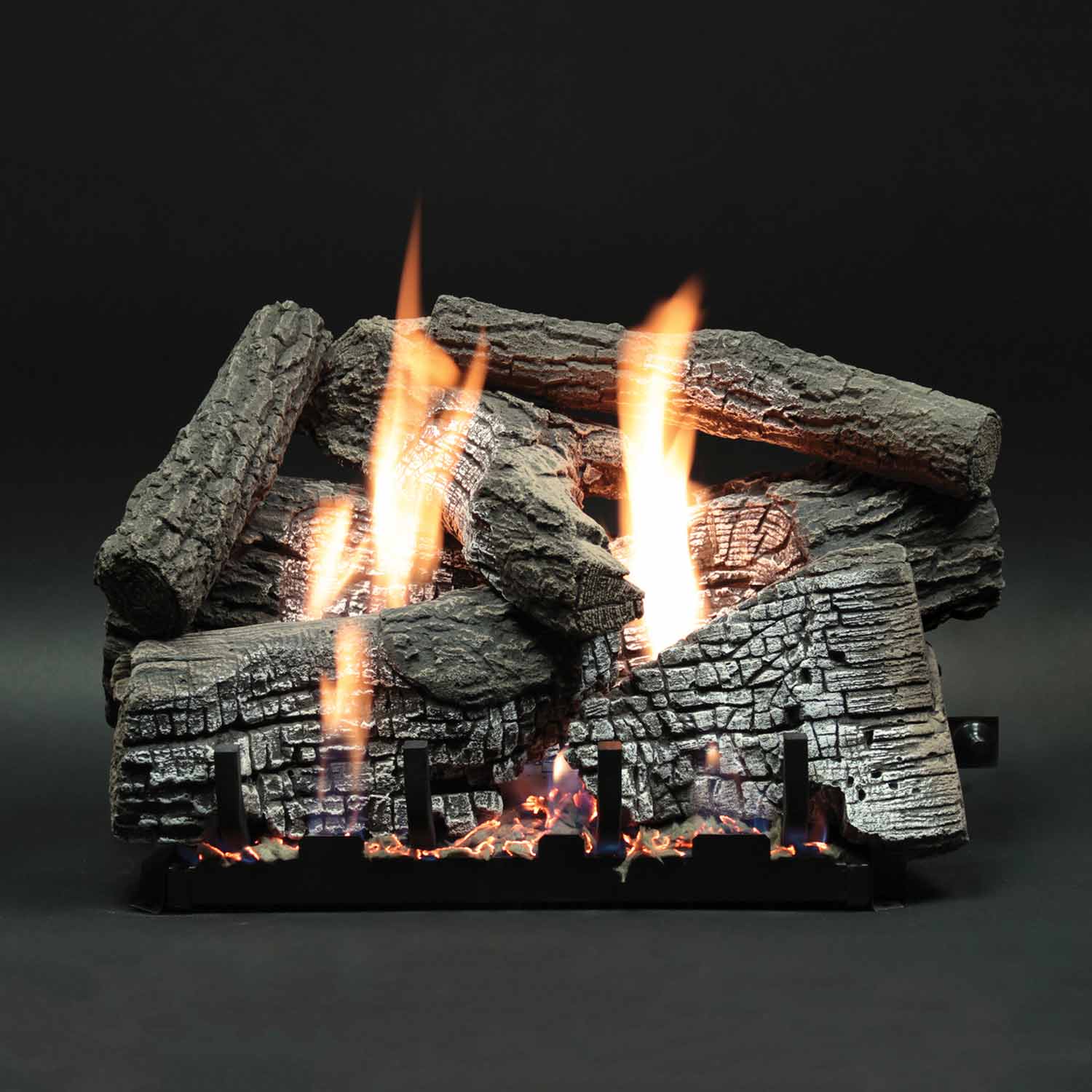 Empire Super Stacked Wildwood Vented Refractory Complete Fireplace Gas Log Set - by Empire Comfort Systems | Buy at Agent BBQ