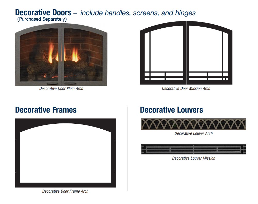 Empire Vail 24 Inch Ventless Fireplace with Slope Glaze Burner and Ceramic Fiber Log Set - VFP24FP - by Empire Comfort Systems | Buy at Agent BBQ